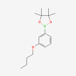 2-(3-Butoxyphenyl)-4,4,5,5-tetramethyl-1,3,2-dioxaborolane