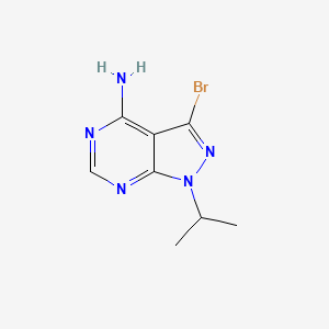 3-bromo-1-isopropyl-1H-pyrazolo[3,4-d]pyrimidin-4-amine