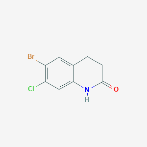 6-Bromo-7-chloro-3,4-dihydroquinolin-2(1H)-one