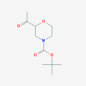 Tert-butyl 2-acetylmorpholine-4-carboxylate