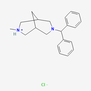 3-Diphenylmethyl-7-methyl-3,7-diazabicyclo(3.3.1)nonane hydrochloride