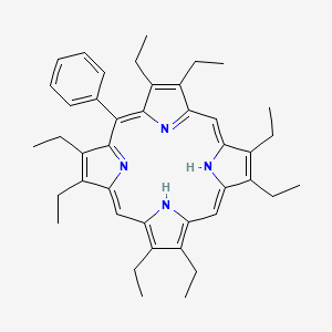 2,3,7,8,12,13,17,18-Octaethyl-5-phenylporphyrin