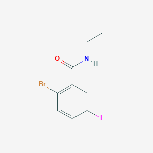2-bromo-N-ethyl-5-iodobenzamide