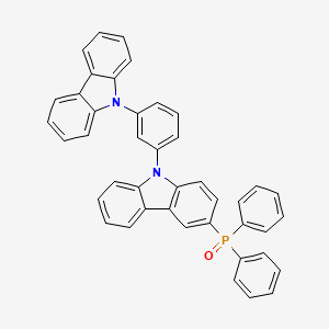 (9-(3-(9H-Carbazol-9-yl)phenyl)-9H-carbazol-3-yl)diphenylphosphine oxide