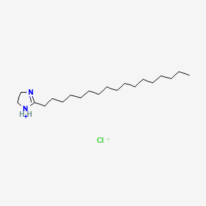 Imidazoline, heptadecyl-, hydrochloride