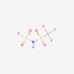 molecular formula CHF4NO4S2 B13773144 CF3SO2Nhso2F 