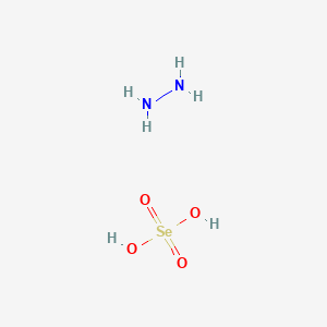 molecular formula H6N2O4Se B13773176 Hydrazine Selenate CAS No. 73506-32-8