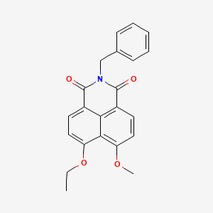 2-(benzyl)-6-ethoxy-7-methoxy-1H-benz[de]isoquinoline-1,3(2H)-dione