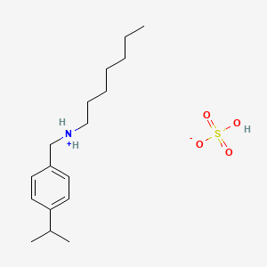 p-Isopropylbenzylheptylamine sulfate