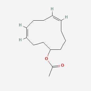 Cyclododeca-4,8-dien-1-yl acetate