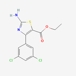 Ethyl 2-amino-3,5-dichlorophenyl thiazole-5-carboxylate