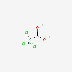 2,2,2-trichloro(213C)ethane-1,1-diol