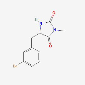 5-(m-Bromobenzyl)-3-methylhydantoin