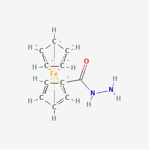 Cyclopenta-2,4-diene-1-carbohydrazide;cyclopentane;iron