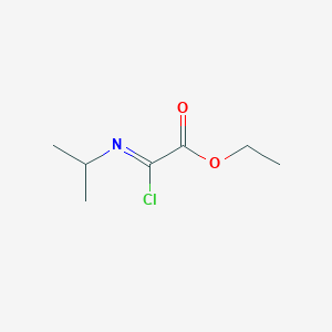 Ethyl 2-chloro-2-[(propan-2-yl)imino]acetate