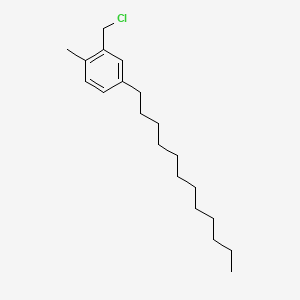 2-(Chloromethyl)-4-lauryltoluene