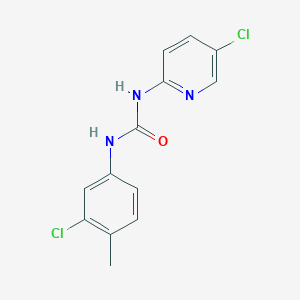 1-(3-Chloro-4-methyl-phenyl)-3-(5-chloropyridin-2-yl)-urea