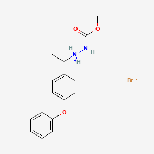 Methyl (alpha-methyl-p-phenoxybenzyl)carbazate hydrobromide