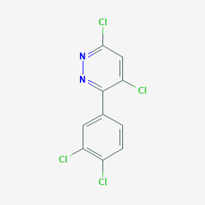 4,6-Dichloro-3-(3,4-dichlorophenyl)pyridazine