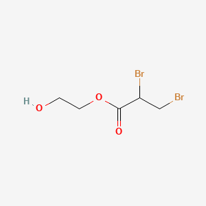 2-Hydroxyethyl 2,3-dibromopropionate