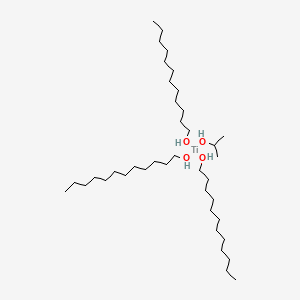 Tris(dodecan-1-olato)(propan-2-olato)titanium