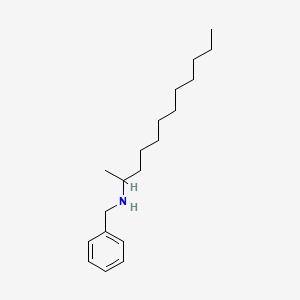 molecular formula C19H33N B1377398 Benzyl(dodecan-2-yl)amine CAS No. 1427378-88-8