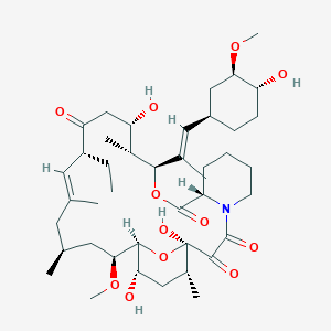 molecular formula C42H67NO12 B137740 13-O-Desmethylascomycin CAS No. 153781-48-7