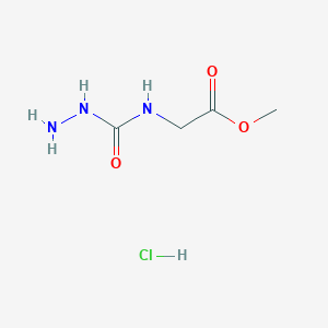 Methyl 2-[(hydrazinecarbonyl)amino]acetate hydrochloride