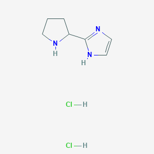 2-(pyrrolidin-2-yl)-1H-imidazole dihydrochloride