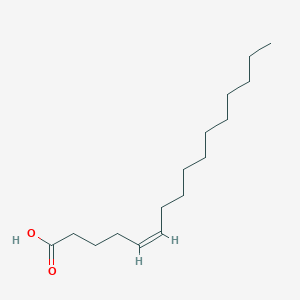 molecular formula C16H30O2 B13774223 5Z-hexadecenoic acid CAS No. 7056-90-8