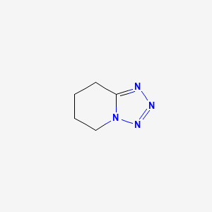 molecular formula C5H8N4 B13774301 Tetramethylenetetrazole CAS No. 7465-48-7