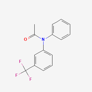 N-phenyl-N-[3-(trifluoromethyl)phenyl]acetamide