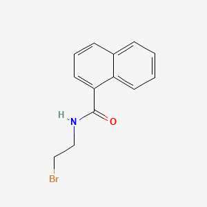 1-Naphthamide, N-(2-bromoethyl)-