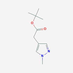 tert-butyl 2-(1-methyl-1H-pyrazol-4-yl)acetate