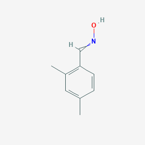 molecular formula C9H11NO B137746 N-[(2,4-dimethylphenyl)methylidene]hydroxylamine CAS No. 141304-07-6