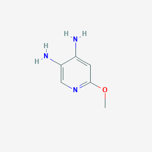 molecular formula C6H9N3O B137747 6-Methoxypyridine-3,4-diamine CAS No. 127356-26-7