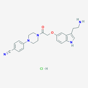molecular formula C23H26ClN5O2 B137748 盐酸多尼曲普坦 CAS No. 170911-68-9