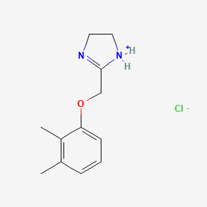 2-((2,3-Dimethylphenoxy)methyl)-2-imidazoline hydrochloride