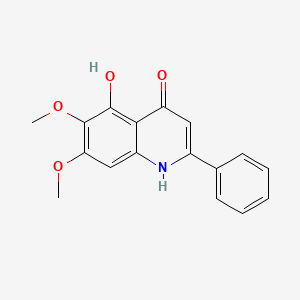 5-Hydroxy-6,7-dimethoxy-2-phenylquinolin-4(1H)-one