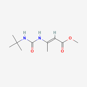 Methyl 3-(((tert-butylamino)carbonyl)amino)-2-butenoate