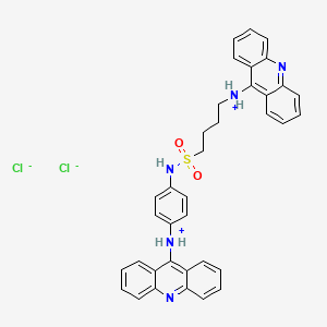 4,4'-Bis(9-acridinylamino)butanesulfonanilide dihydrochloride trihydrate