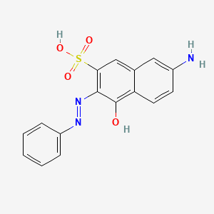 7-Amino-4-hydroxy-3-(phenylazo)naphthalene-2-sulphonic acid