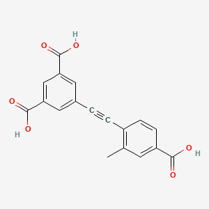 5-((4-Carboxy-2-methylphenyl)ethynyl)isophthalic acid