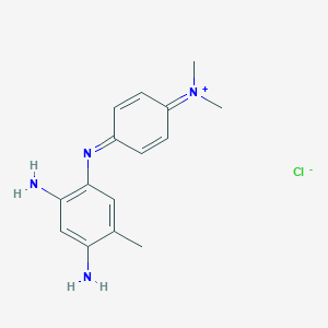 molecular formula C15H19ClN4 B13775075 Toluylene blue CAS No. 97-26-7