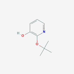 molecular formula C9H13NO2 B1377509 2-(Tert-butoxy)pyridin-3-ol CAS No. 1243404-19-4