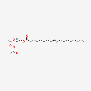 9-Octadecenoic acid (9Z)-, ester with 1,2,3-propanetriol diacetate