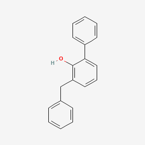 molecular formula C19H16O B13775225 3-Benzyl[1,1'-biphenyl]-2-ol CAS No. 22040-08-0