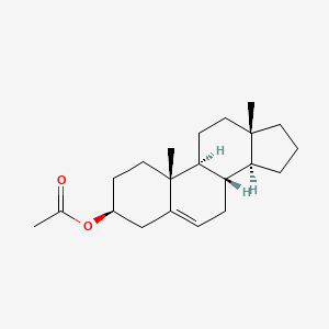 molecular formula C21H32O2 B13775280 3beta-Acetoxyandrost-5-ene CAS No. 13067-44-2