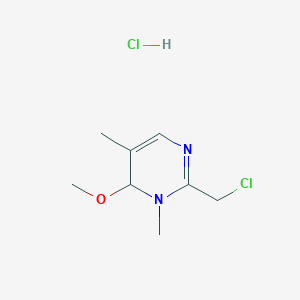 2-(Chloromethyl)-3,5-dimethyl-4-methoxypyrimidine hydrochloride