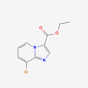 molecular formula C10H9BrN2O2 B1377549 8-溴咪唑并[1,2-A]吡啶-3-羧酸乙酯 CAS No. 1397198-81-0